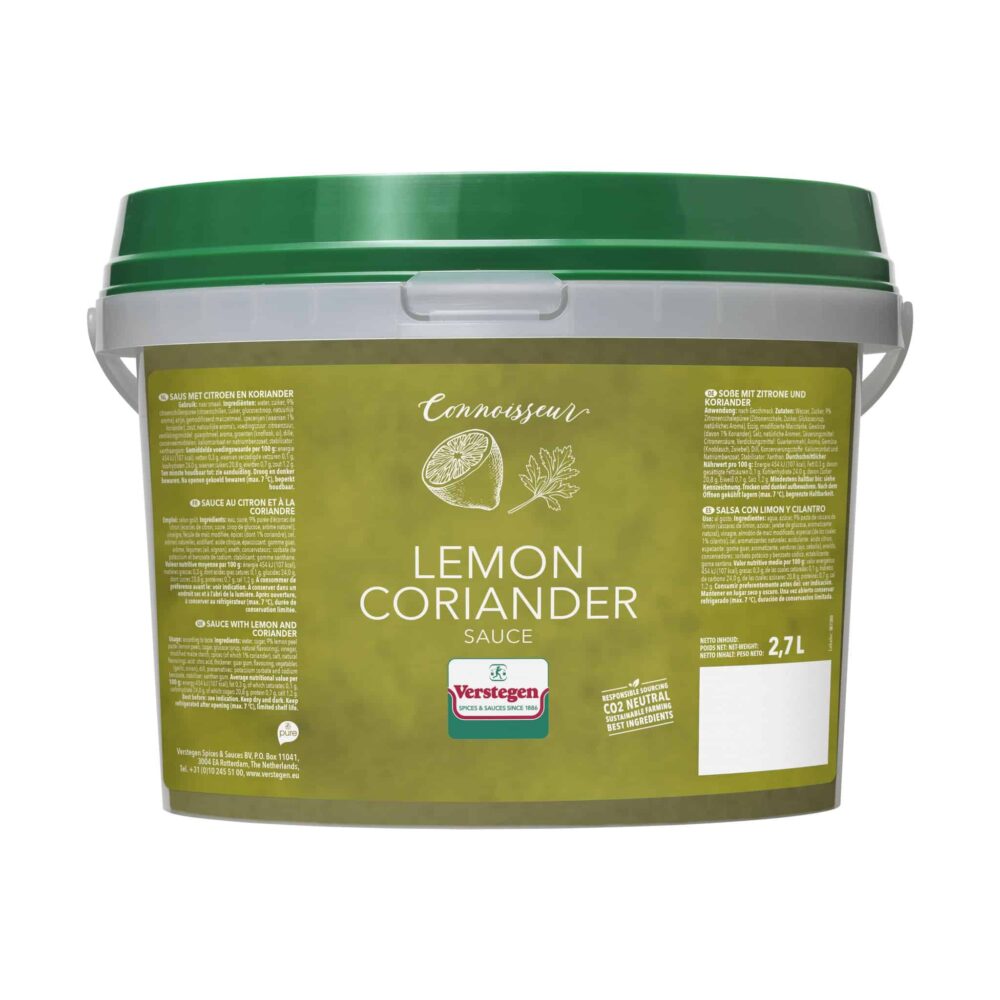 Verstegen Lemon Coriander Sauce PURE 2.7ltr