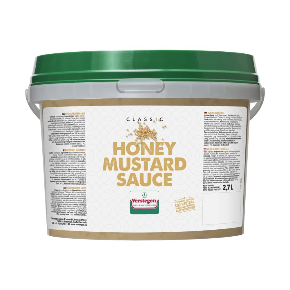 Verstegen Honey and Mustard Sauce 2.7ltr