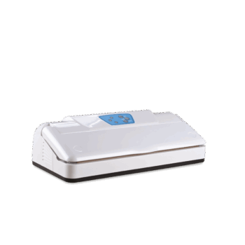 Swedlinghaus 330mm external vacuum sealer with compact white design and digital control panel, ideal for efficient food preservation and packaging at PFM Plus.