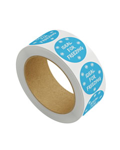 Ideal For Freezing Stickers Round Per Roll 500