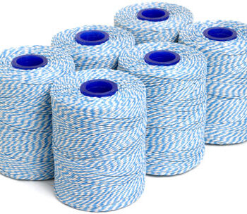 Butchers String Twine Blue White