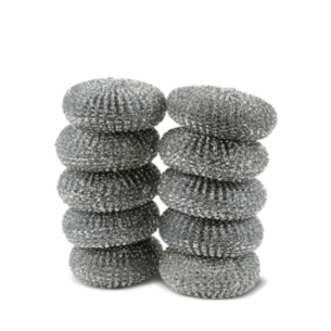 Galvanised Scourers Pack 10