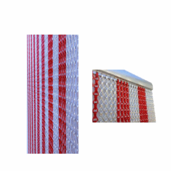 Red Silver Door Chains Aluminium