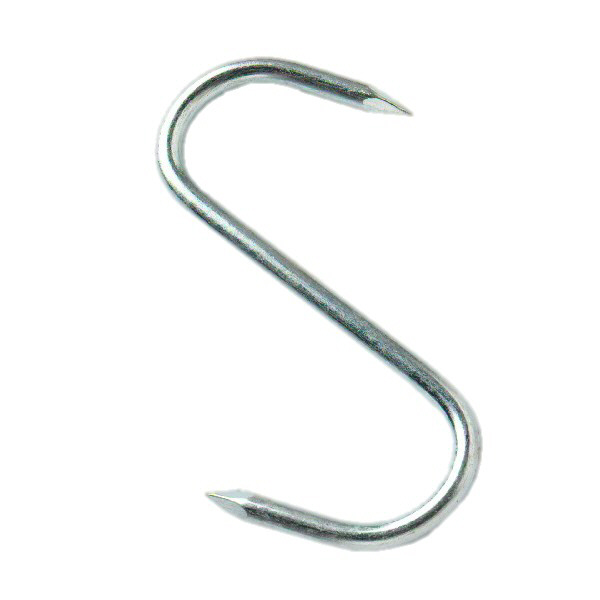 S-Hooks Stainless Steel 6" (per pack 10)
