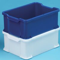 Stacking Trays 600x400x225 White 40ltr