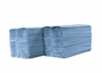 Blue C-Fold Hand Towel 230x310mm 1ply