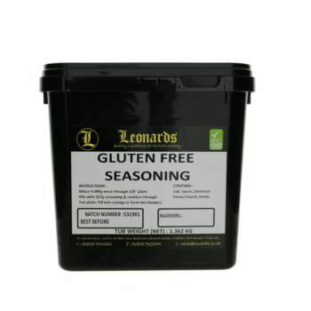 Leonards Gluten Free Plain Pork Sausage Seasoning 6x227g
