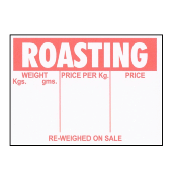 Display Cards / Tickets 'Roasting' (500 per box)