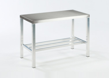 Aluminium Frame Table with Stainless Steel Top