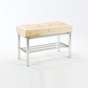 Metal Butchers Block Stand