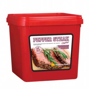 Middletons Coater Pepper Steak 2.5kg