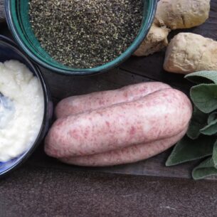 Leonards Gourmet Beef and Horseradish Sausage Mix (select size)