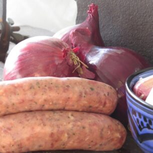 Leonards Gourmet Pork and Red Onion Sausage Mix