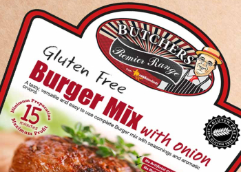 Middletons Butchers Premier Gluten Free Burger Mix 28x340g
