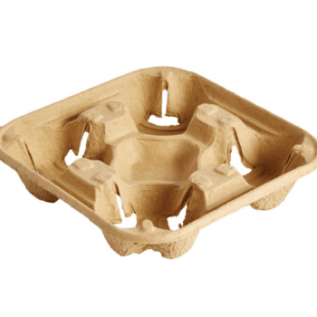 Disposable 4 Cup Carry Holder Per 180