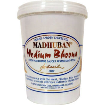 Madhuban Curry Sauce - Medium Bhoona 6x485g