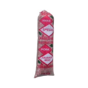 Sausage Sleeve Christmas Printed - poly 1lb (per 100)