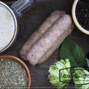 Leonards Sausage Mix Gourmet Pork and Hops 5x681g