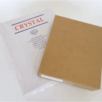 LDPE Clear Poly Bags Perforated (select size)