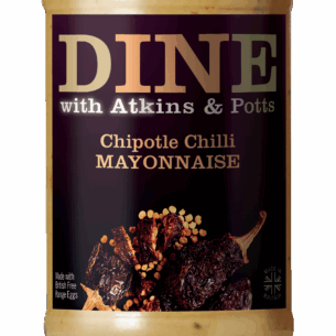DINE by Atkins and Potts Chipotle Chilli Mayonnaise 6x205g