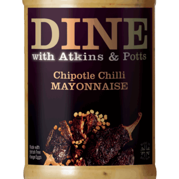 DINE by Atkins and Potts Chipotle Chilli Mayonnaise 6x205g