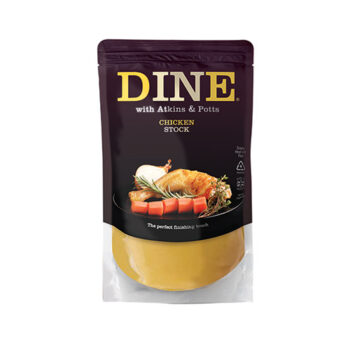 DINE by Atkins and Potts Chicken Stock 6x350g