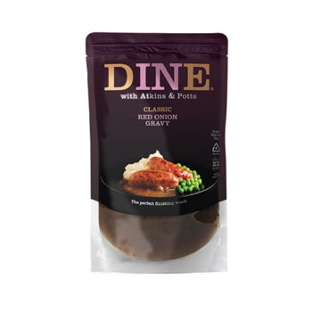 DINE by Atkins and Potts Gourmet Red Onion Gravy 6x350g