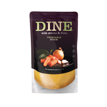 DINE by Atkins and Potts Vegetable Stock 6x350g