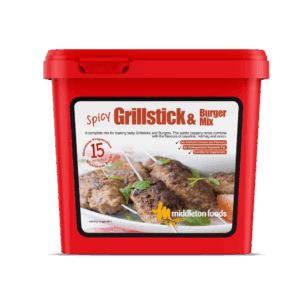 Middleton's Spicy Grillstick & Burger Mix 8 x 2.5kg