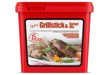 Middleton’s Spicy Grillstick & Burger Mix 8 x 2.5kg