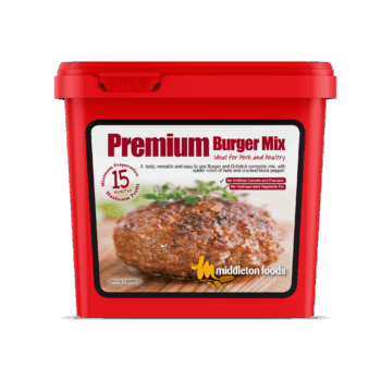 Middleton's Premium Burger Mix 8 x 2.5kg - Ideal for Pork and Poultry