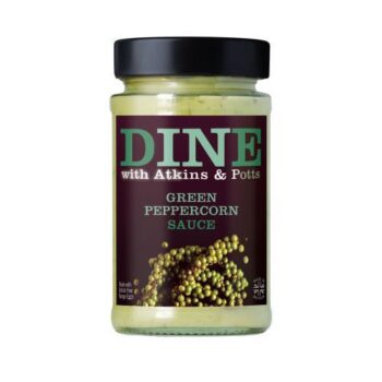DINE by Atkins and Potts Green Peppercorn Sauce 6x190g
