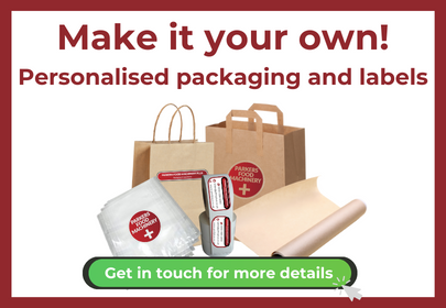 Contact us about personalised packaging and labels