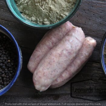 Leonards Sausage Mix Gourmet Cracked Black Pepper (select size)