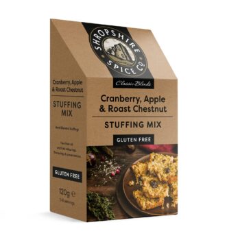 Gluten Free Cranberry, Apple and Roasted Chestnut Stuffing Mix 6x120g