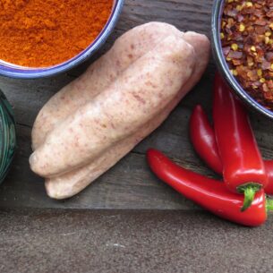 Leonards Gluten Free Hot & Spicy Sausage Mix 5x10lb