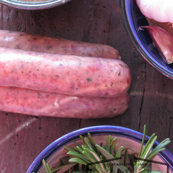 Leonards Sausage Mix Gourmet Lamb and Rosemary (select size)