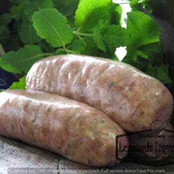 Leonards Gluten Free Minty Lamb Sausage Mix 5x10lb