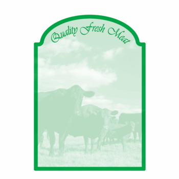 Thermal Scale Labels 58x81mm Quality Fresh Meats Per Roll 350