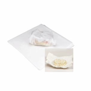 Wax deli paper sheets used for wrapping sandwiches and serving snacks – ideal for hygienic food handling and presentation in delis, cafes, and catering, available from Parkers Food Machinery Plus