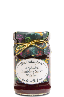 Mrs Darlingtons Cranberry Sauce with Port 6x200g