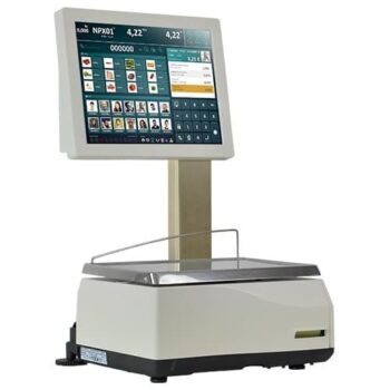 Touchscale XS-20 RL digital weighing scale with integrated touchscreen display, numeric keypad, and product interface