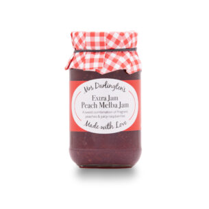Mrs Darlingtons Peach Melba Jam 6x340g