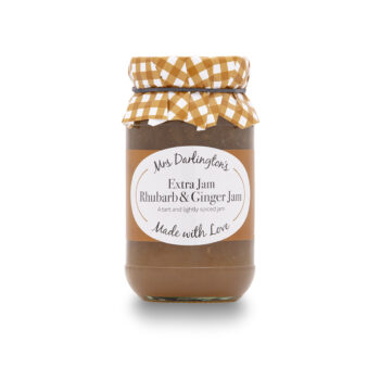 Mrs Darlingtons Rhubard and Ginger Jam 6x340g