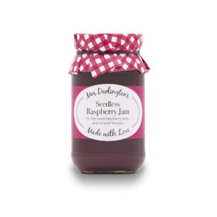 Mrs Darlingtons Seedless Raspberry Jam 6x340g