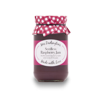 Mrs Darlingtons Seedless Raspberry Jam 6x340g