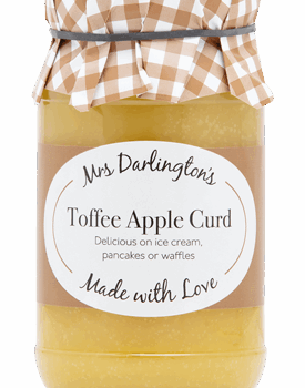 Mrs Darlingtons Toffee Apple Curd 6x320g
