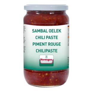Jar of Sambal Oelek chili paste