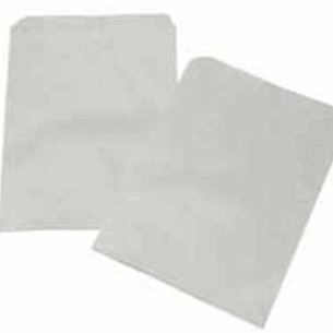 Paper Bags WHITE SOS 2ply Lined For FISH & CHIPS" Plain 10.25x13x9 (per case 250)