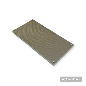 Over Wrapper Hot Plate Cover: Stainless Steel